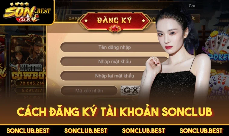 Cách đăng ký tài khoản SONCLUB