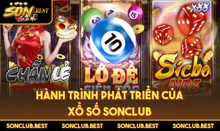 Hành trình phát triển của xổ số SONCLUB