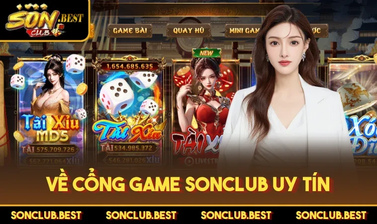 Về cổng game SONCLUB uy tín